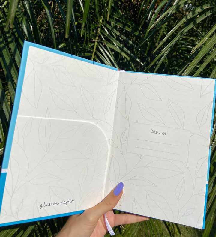 Gratitude Journal - Glue on Paper