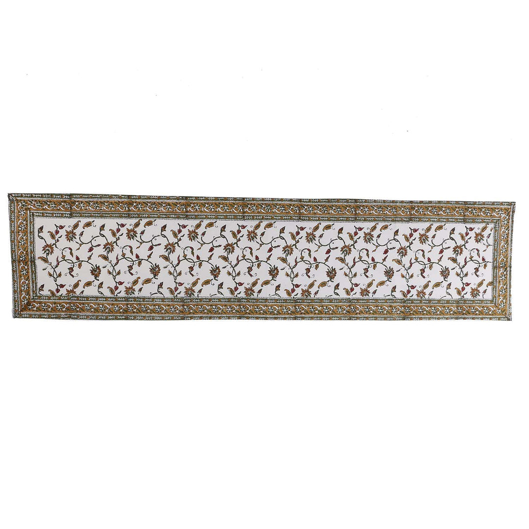 6 Seater Table Cover & Table Runner (13 x 54 inches) Combo Set - 161