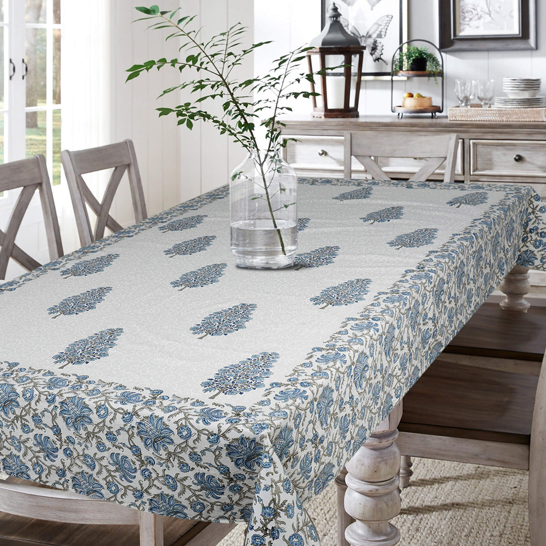 6 Seater & Square Table Cover Combo Set - 159