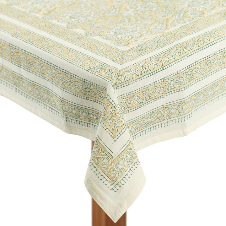 Jaipuri Square Cotton Table Cover - 8181(40 x 40 inches)