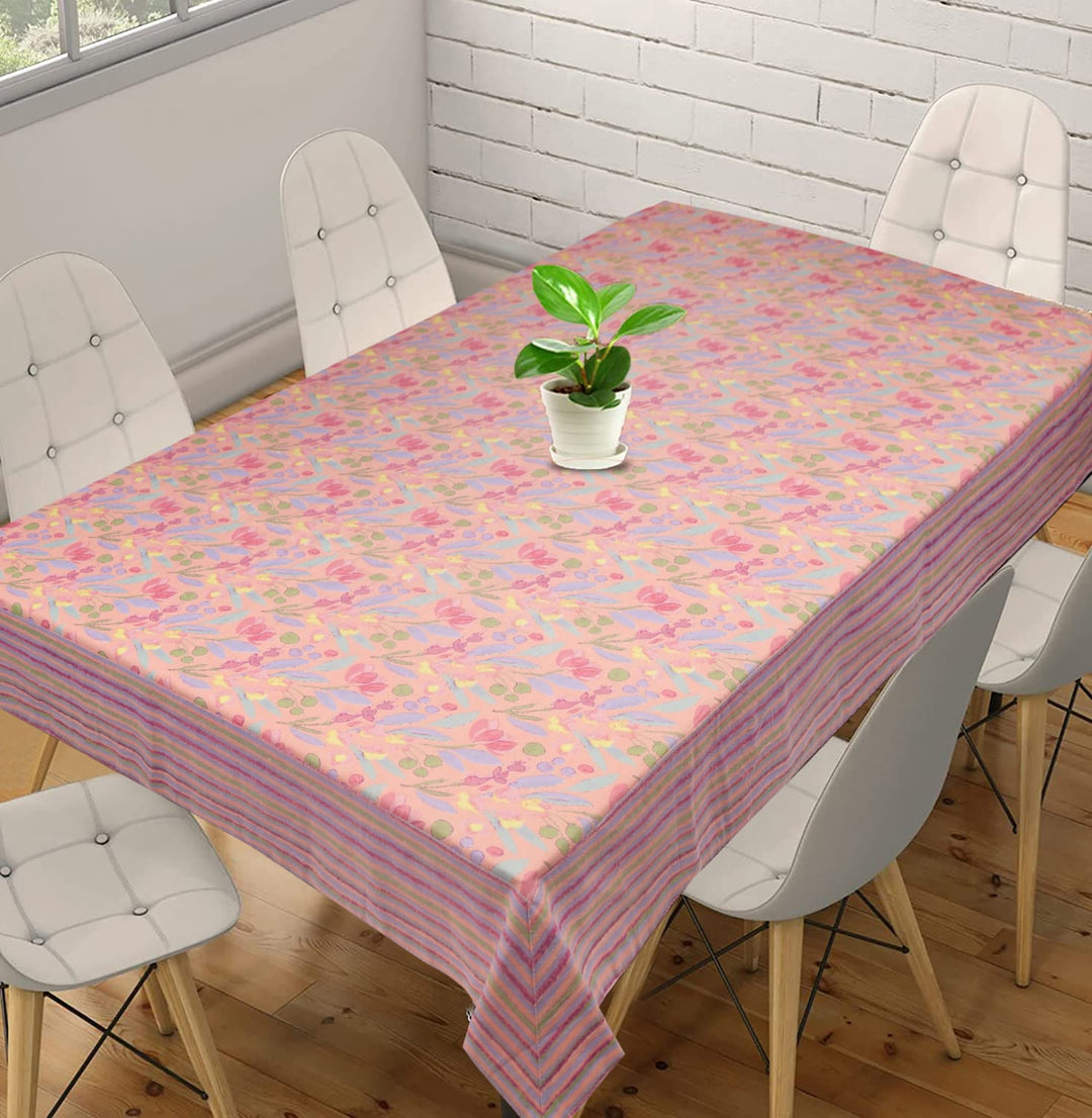 Jaipuri 4 Seater Cotton Table Cover - 126(40 x 60 inches)