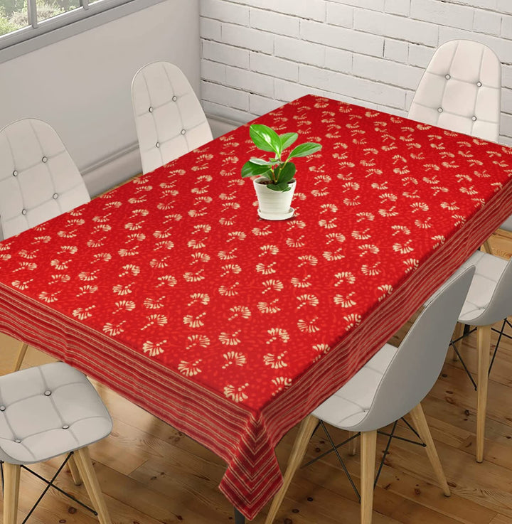 Jaipuri 4 Seater Cotton Table Cover - 127(40 x 60 inches)