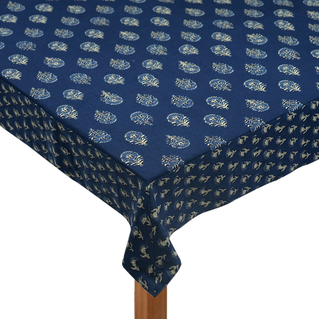 Jaipuri 4 Seater Cotton Table Cover - 130(40 x 60 inches)