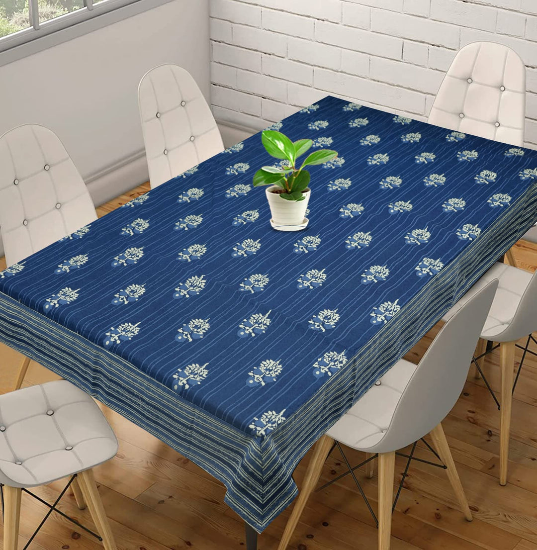 Jaipuri 4 Seater Cotton Table Cover - 131(40 x 60 inches)