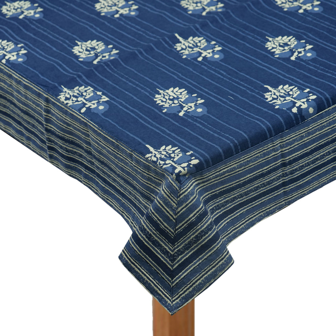 Jaipuri 4 Seater Cotton Table Cover - 131(40 x 60 inches)