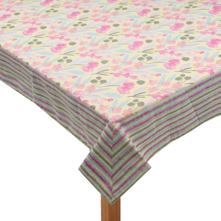 Jaipuri 4 Seater Cotton Table Cover - 132(40 x 60 inches)