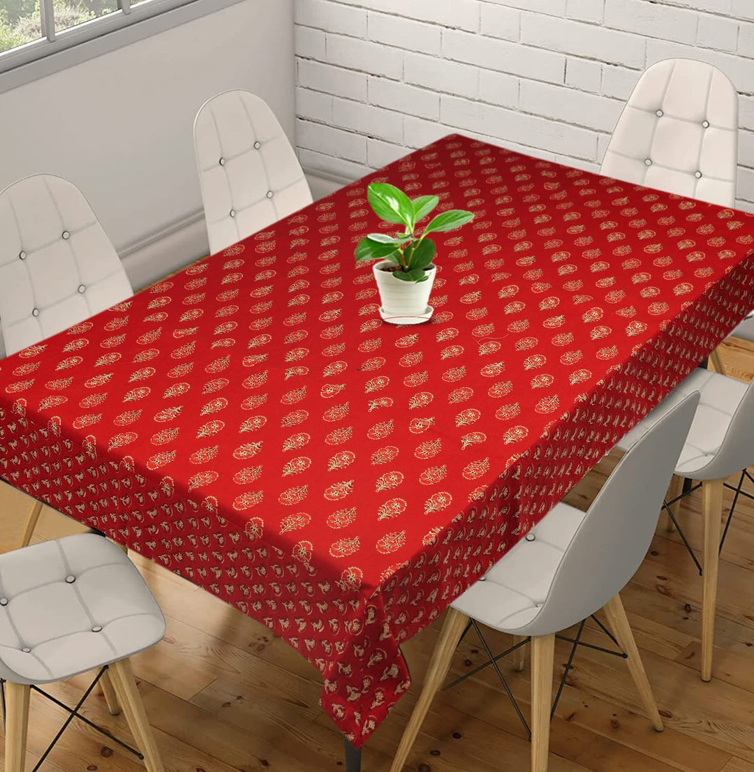 Jaipuri 4 Seater Cotton Table Cover - 133(40 x 60 inches)