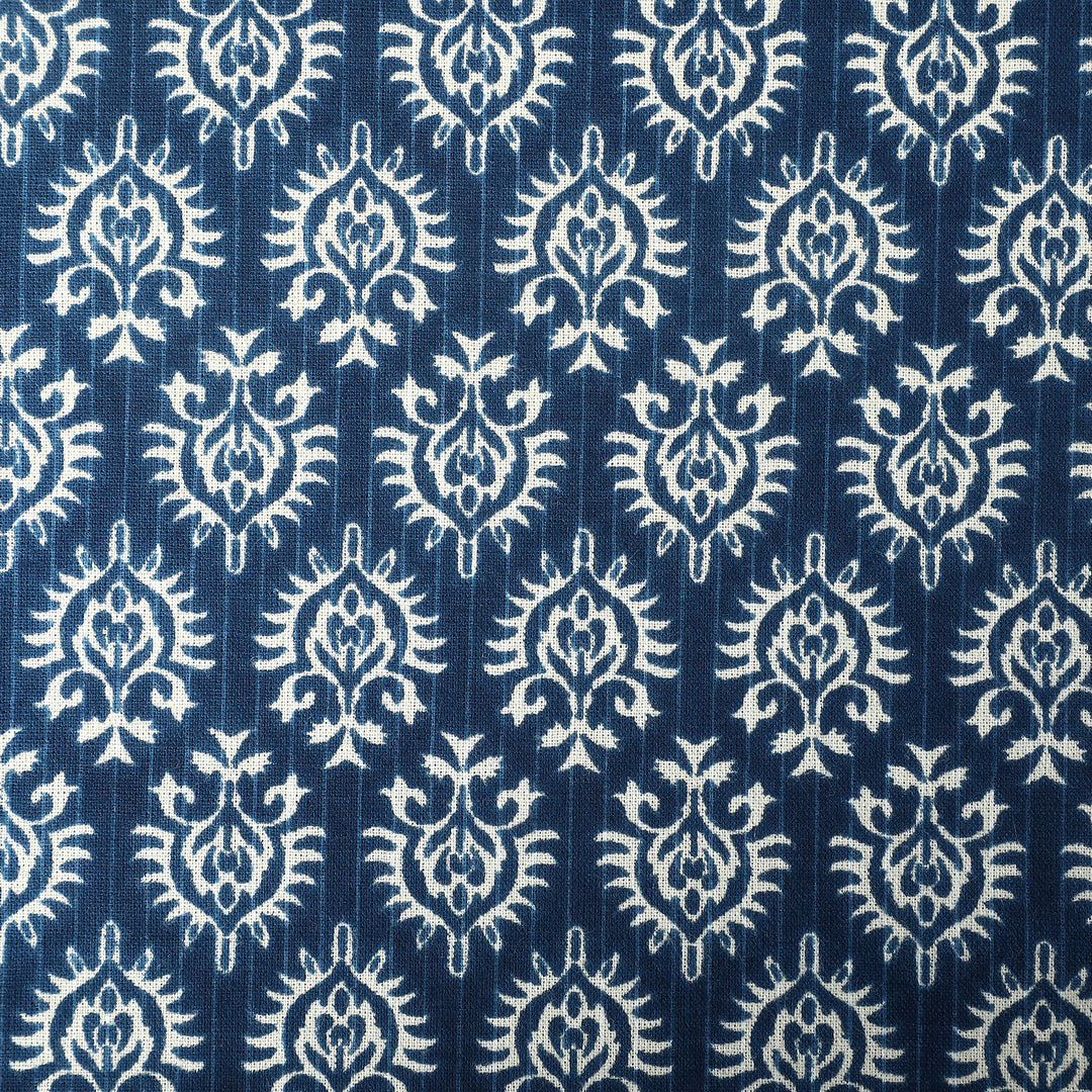 Blue Surya Ashoka 100% Cotton Seater Table Cover