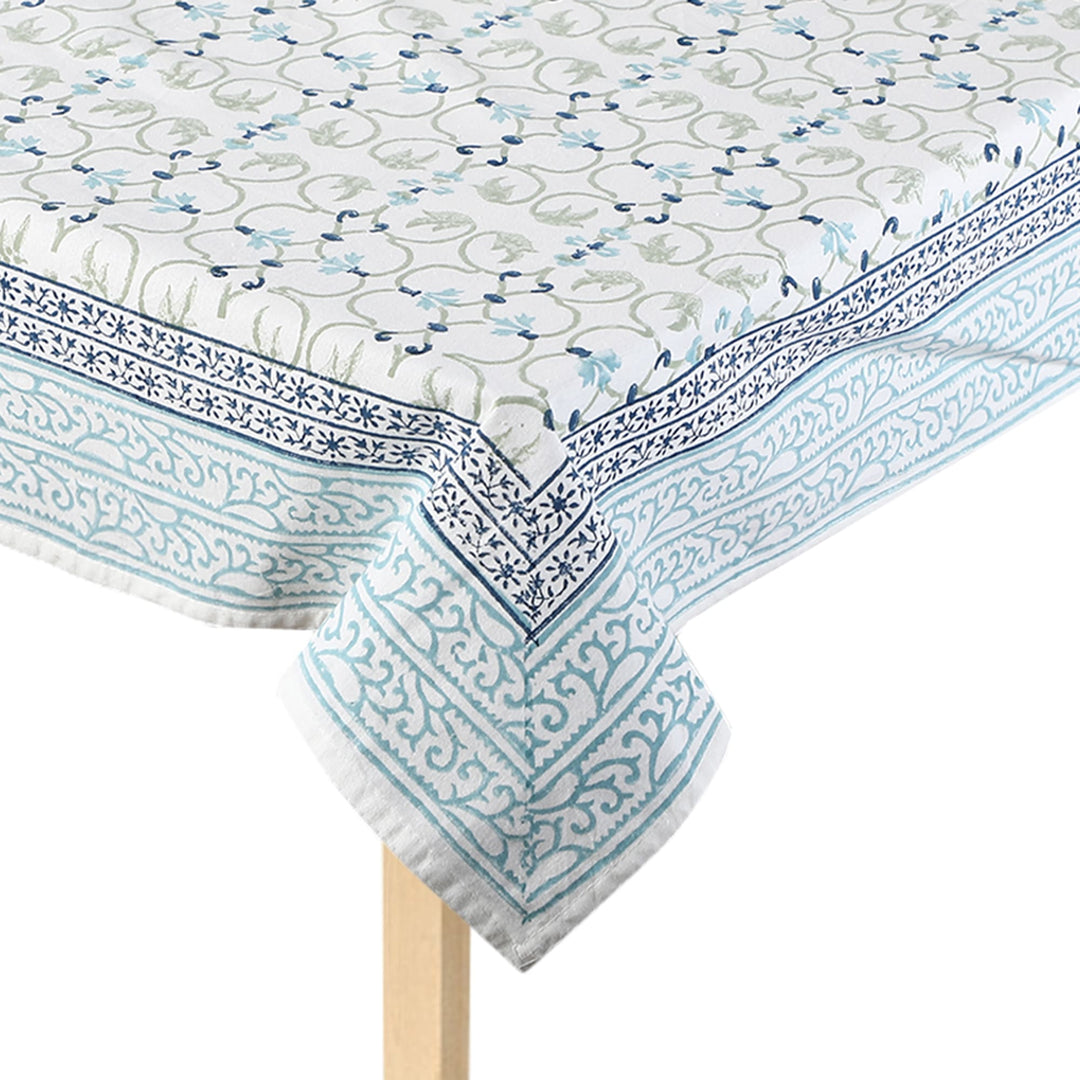 Manjari 100% Cotton Square Table Cover