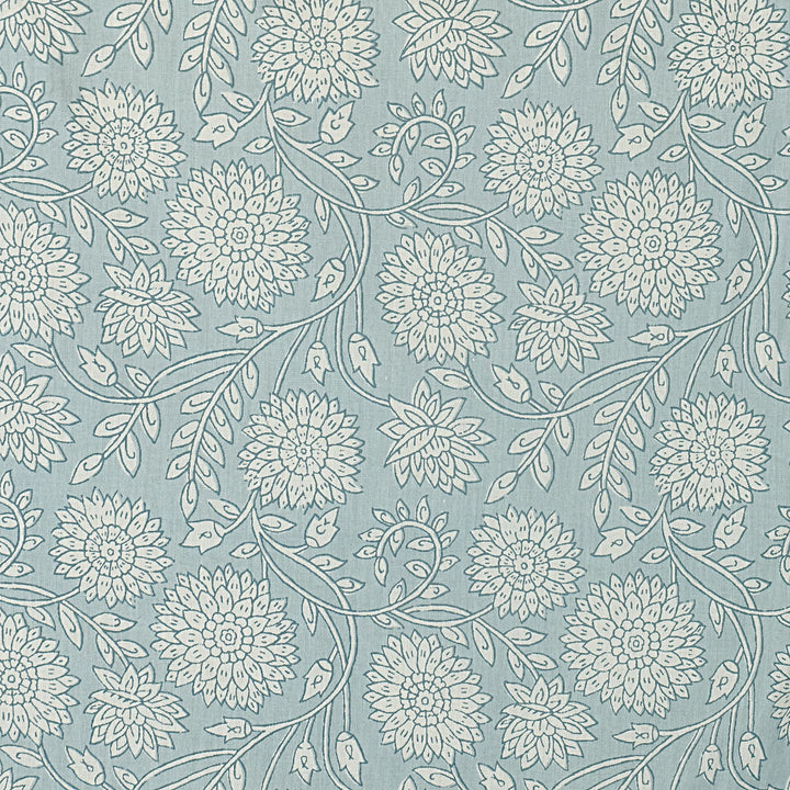 Blue Daisies 100% Cotton Reversible Dohar - 100