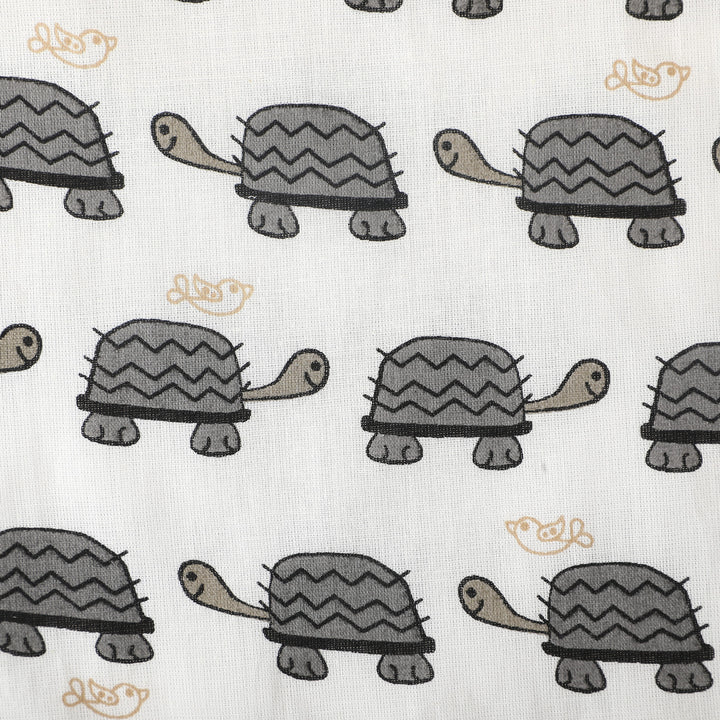 100% Organic Cotton Baby Dohar - Tortoises - 116