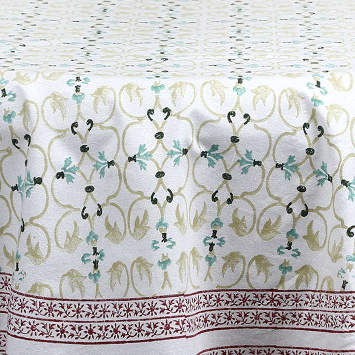 Manjari 100% Cotton Table Cover