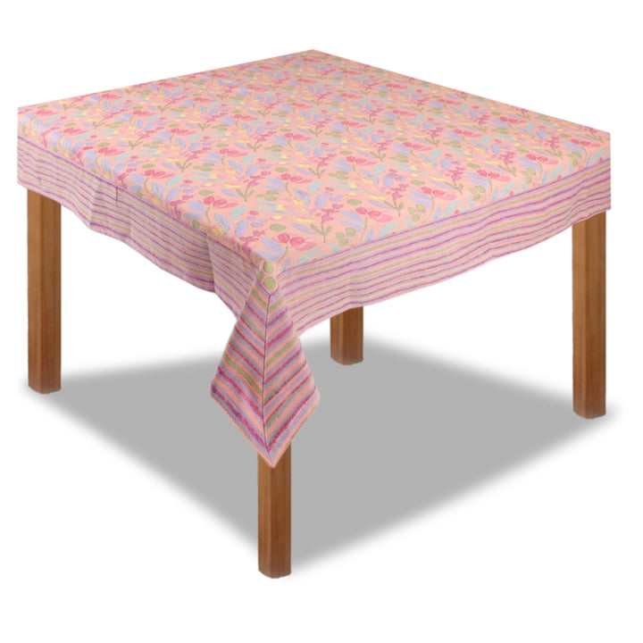 Jaipuri Square Cotton Table Cover - 122(40 x 40 inches)