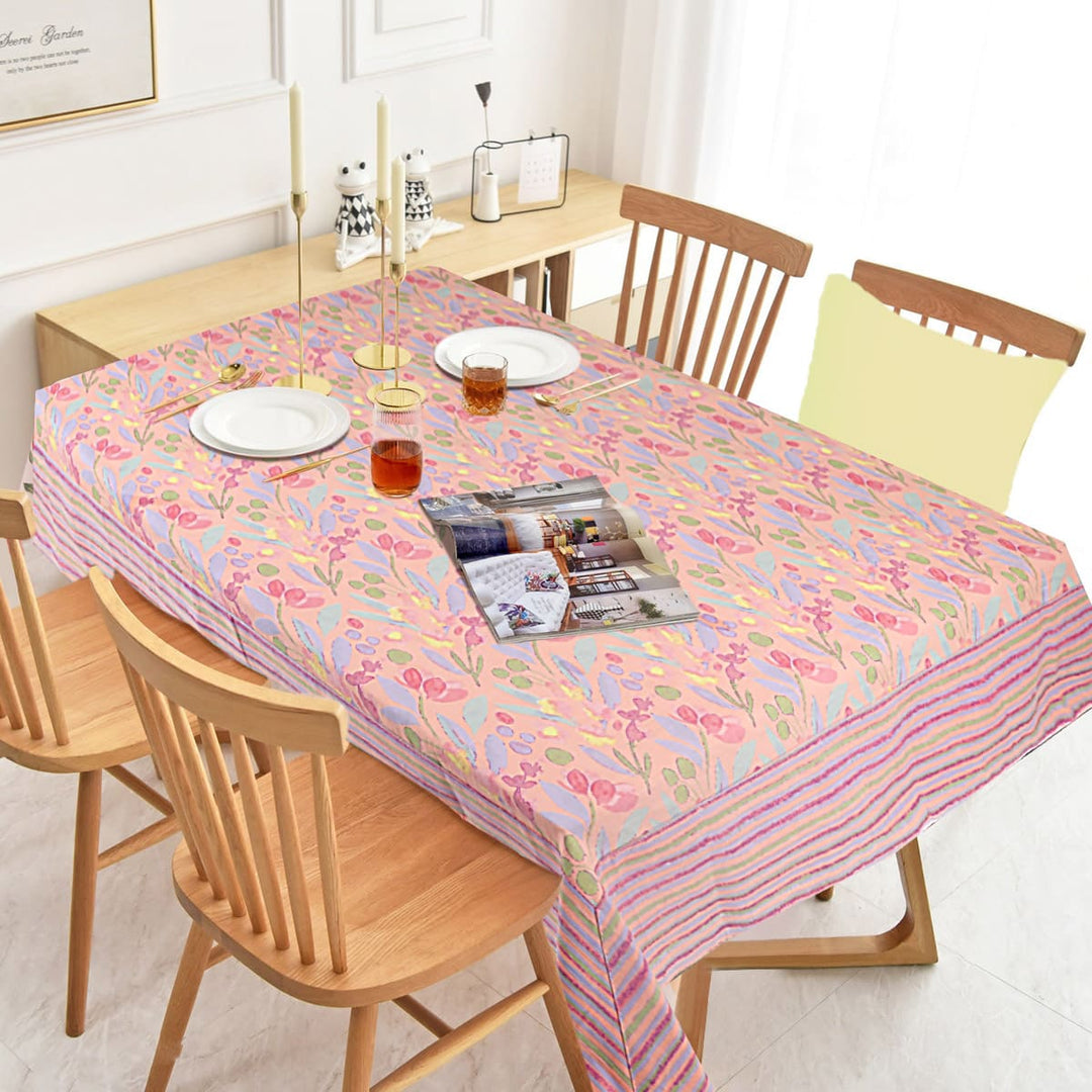 Jaipuri Square Cotton Table Cover - 122(40 x 40 inches)