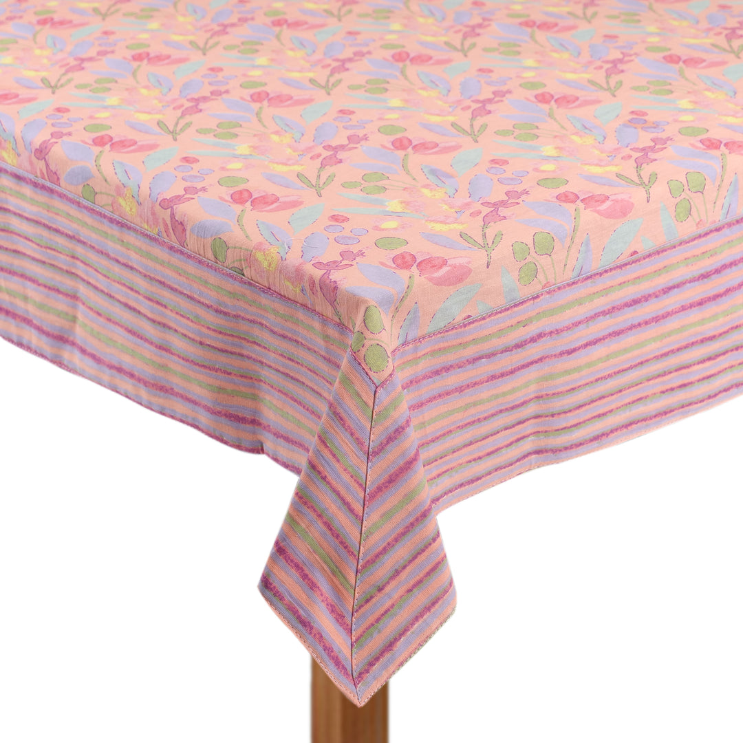 Jaipuri Square Cotton Table Cover - 122(40 x 40 inches)