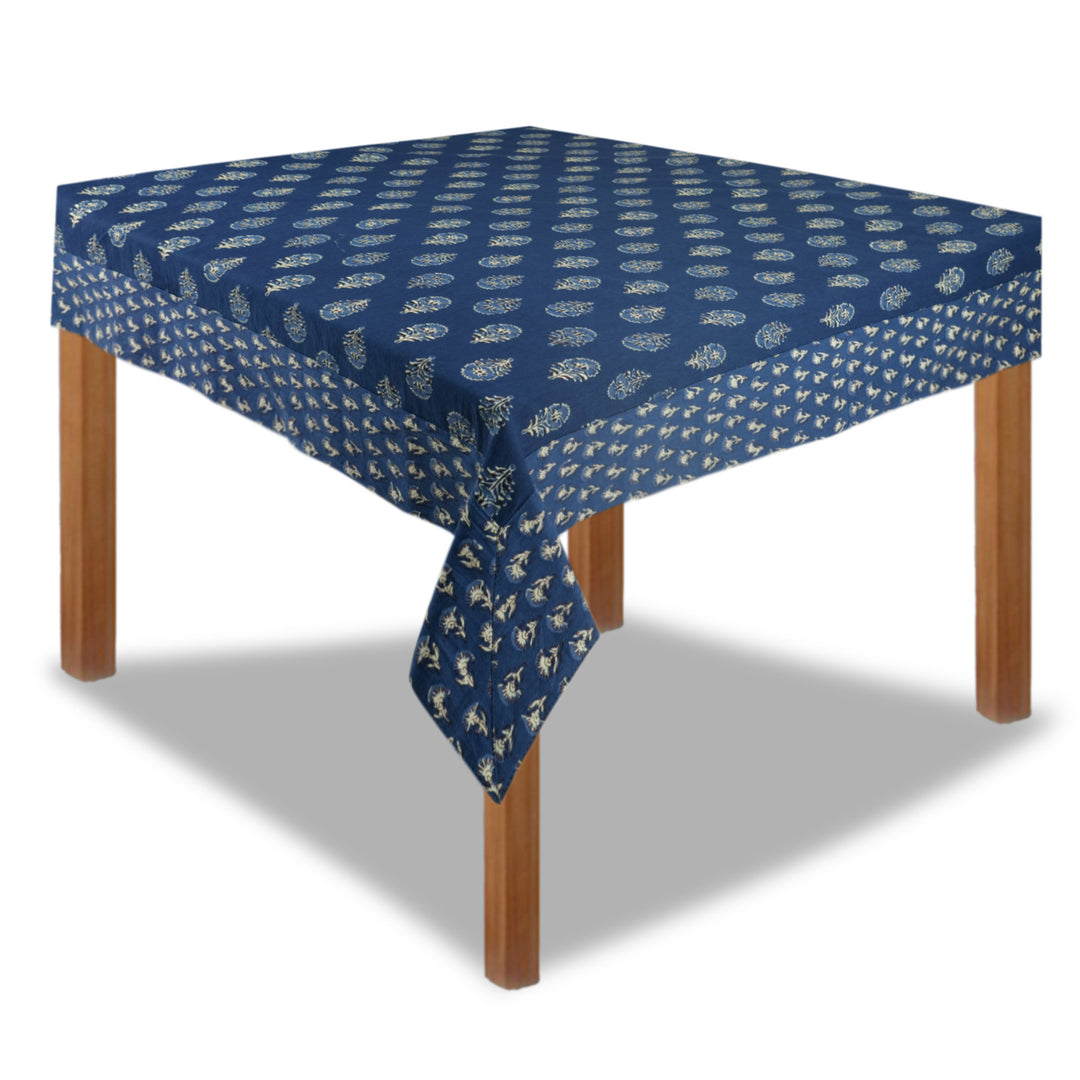 Jaipuri Square Cotton Table Cover - 123(40 x 40 inches)