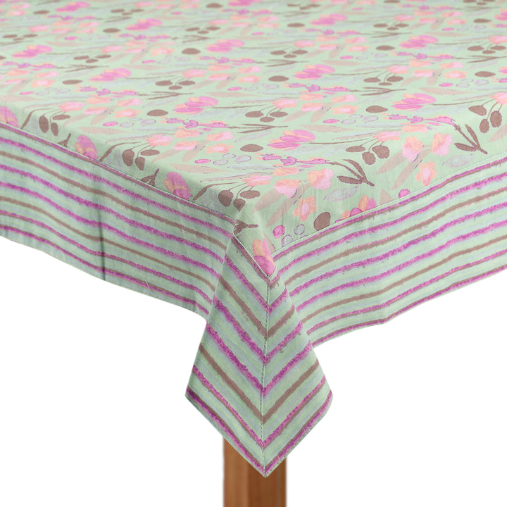 Jaipuri Square Cotton Table Cover - 126(40 x 40 inches)