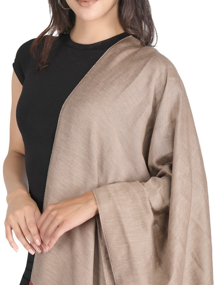 Him/Her Baarat Reversible Fine Wool Stole With Zari Work - 300