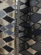 Noor Zari Ikat Weave 100% Fine Wool Stole - 370