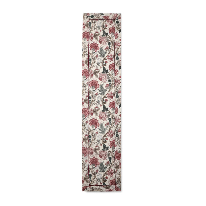 Pink Blossom 100% Quilted Cotton Table Runner - 13 x 72 inches