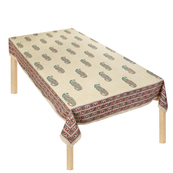 Jaipuri 8 Seater Cotton Table Cover - 8157