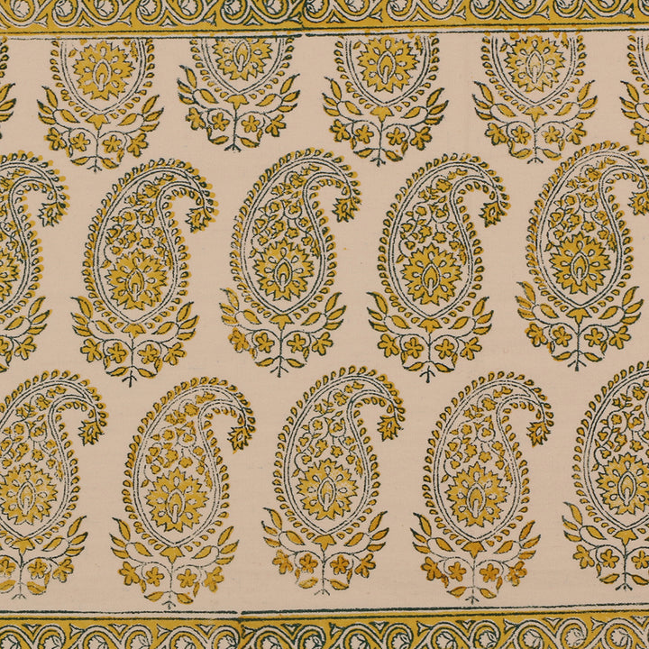 Cotton Floral & Paisley Table Runner - 14