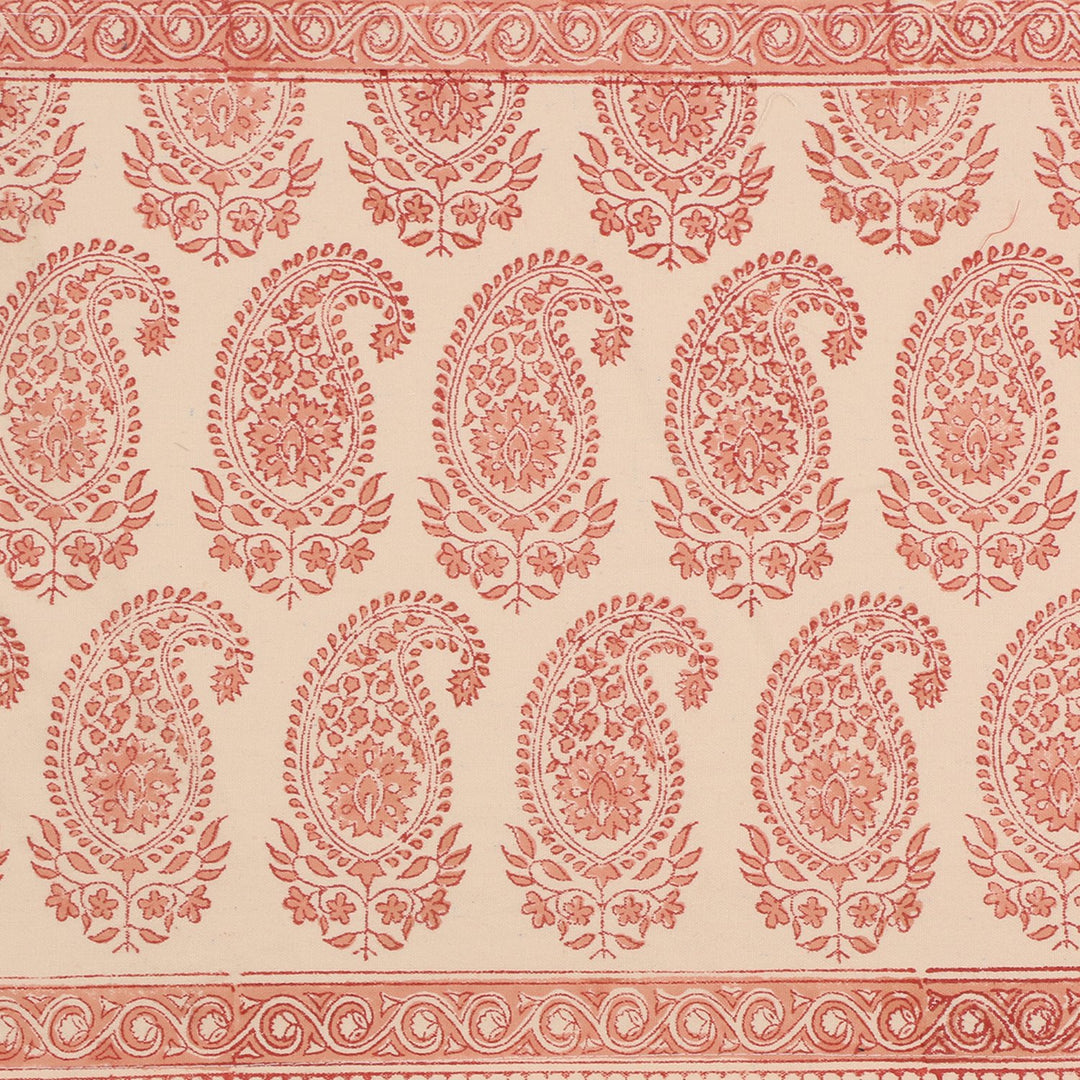 Cotton Floral & Paisley Table Runner - 15