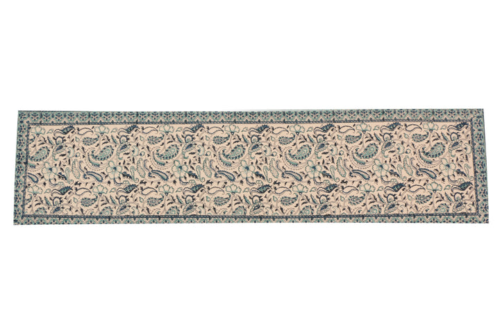 Cotton Floral & Paisley Table Runner - 7