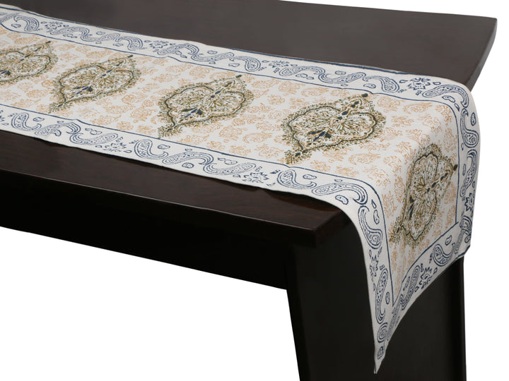 Cotton Floral & Paisley Table Runner - 20