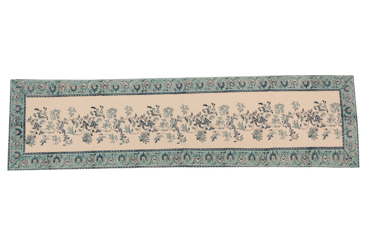 Cotton Floral & Paisley Table Runner - 3