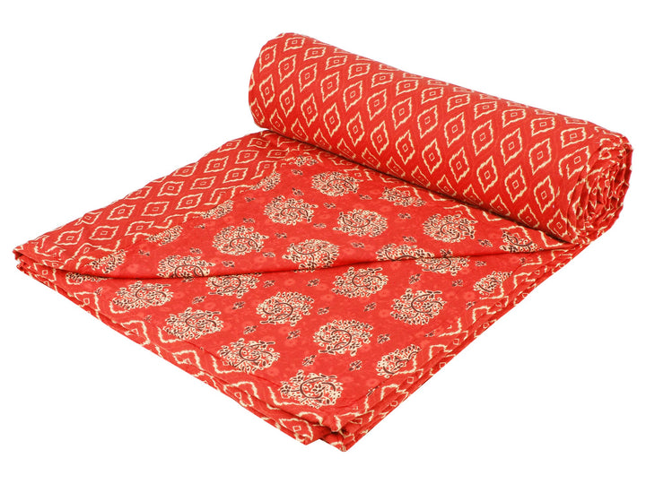 Red Tamarind Reversible Cotton Dohar - II