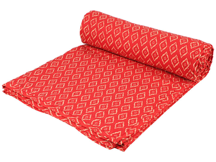 Red Tamarind Reversible Cotton Dohar - II