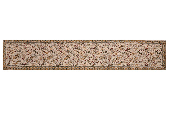 Cotton Floral & Paisley Table Runner 13 X 72 inches - SNY7249