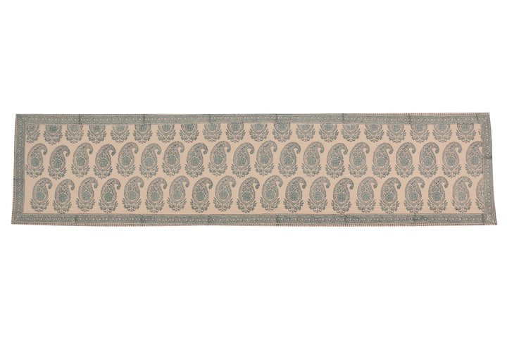 Cotton Floral & Paisley Table Runner - 13