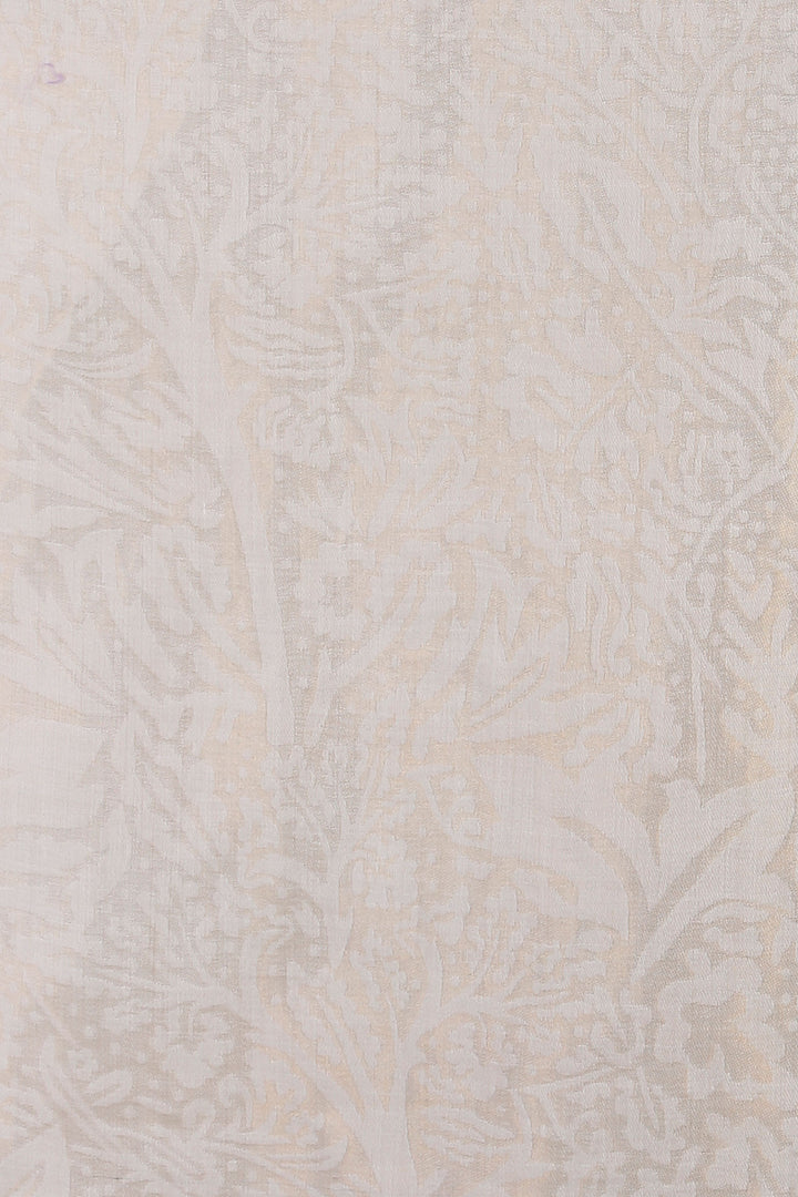 Zari Fine Wool Stole - 8