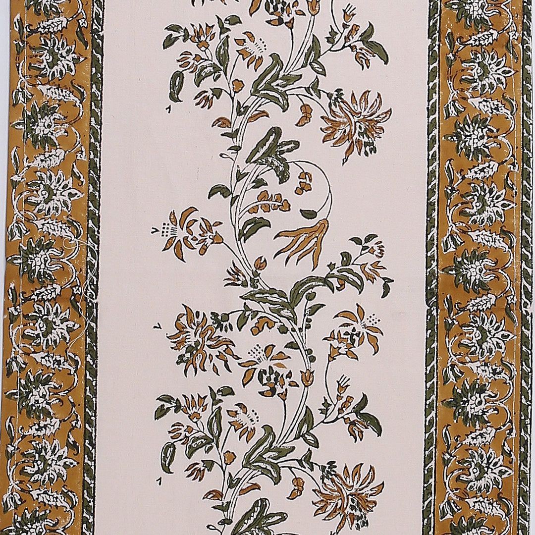 Jaipuri Cotton Table Runner - 8