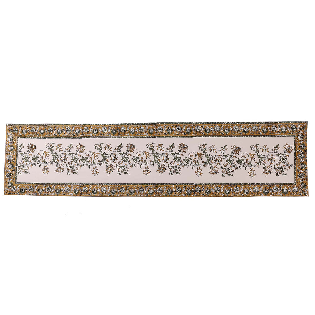 Jaipuri Cotton Table Runner - 8