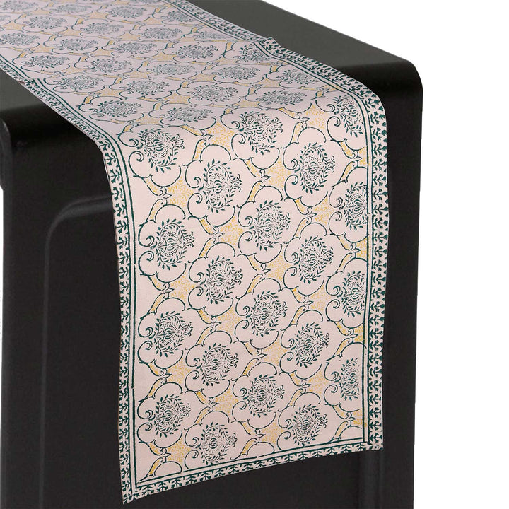 Cotton Floral & Paisley Table Runner - 30