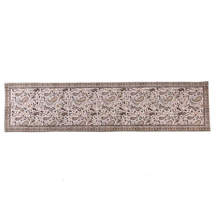 Cotton Floral & Paisley Table Runner - 41