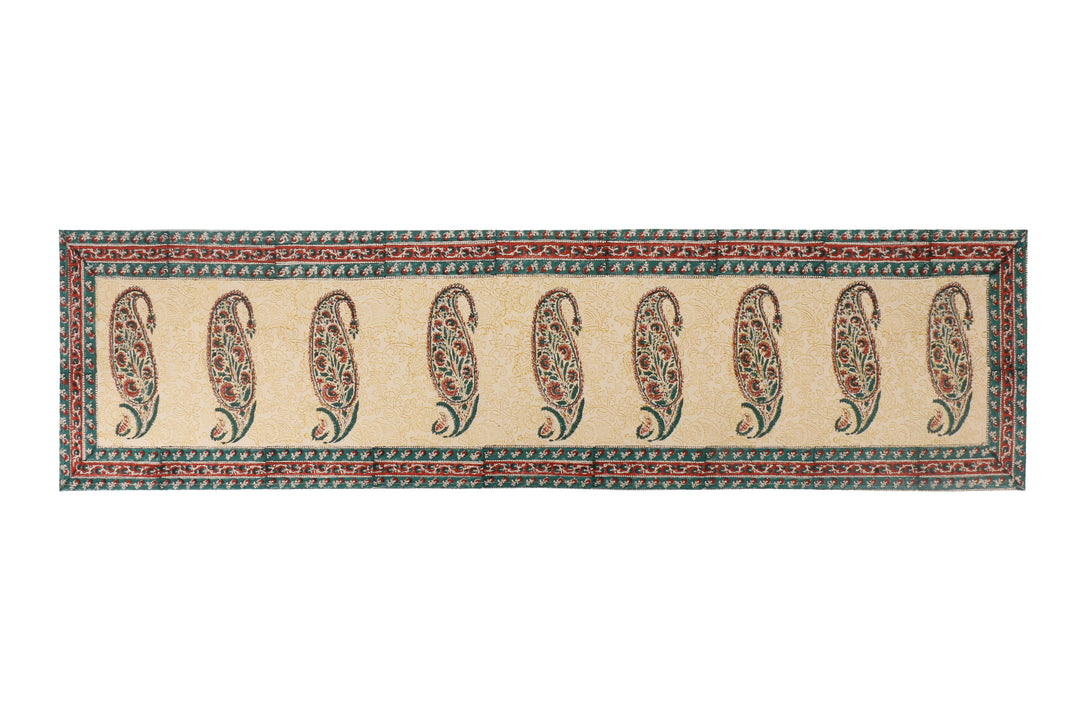 Jaipuri Cotton Table Runner - 13