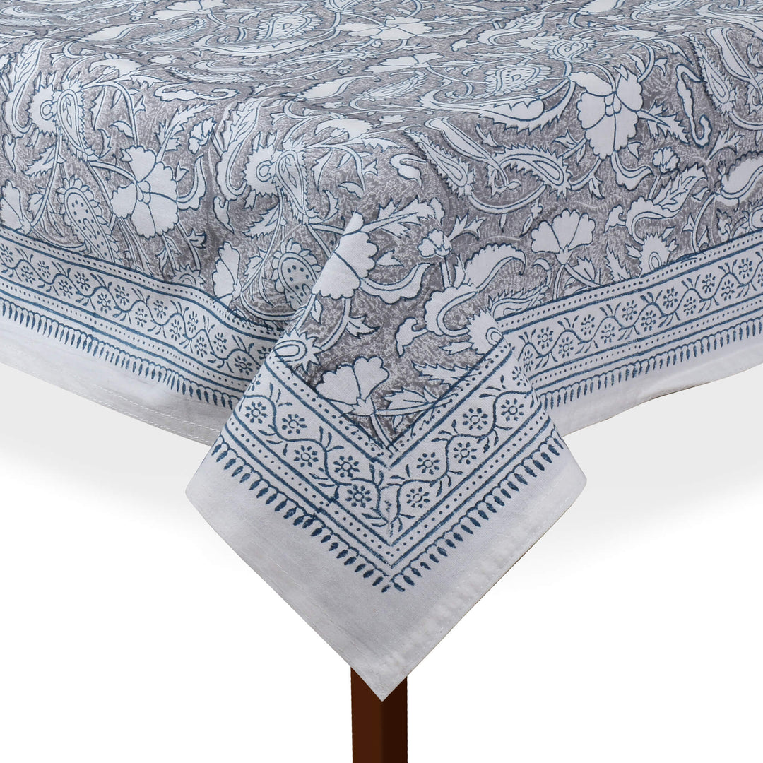 Jaipuri Square Cotton Table Cover - 7879