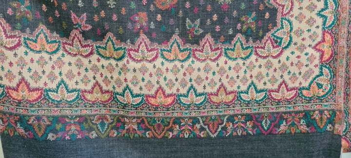 Kani Jamawar Fine Wool Shawl - 7