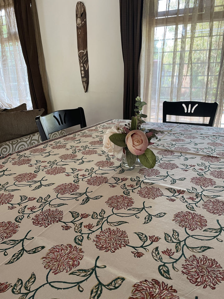 Jaipuri 8 Seater Cotton Table Cover - 7999