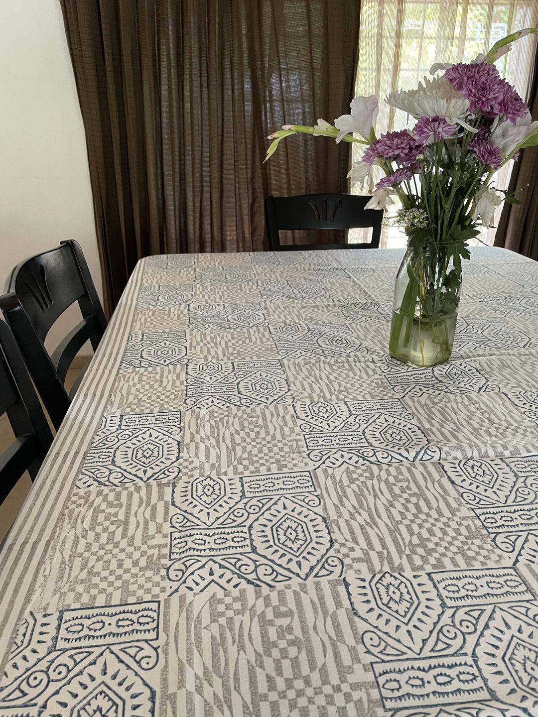 6 Seater Table Cover( 60 x 90 inches) Combo Set - 149