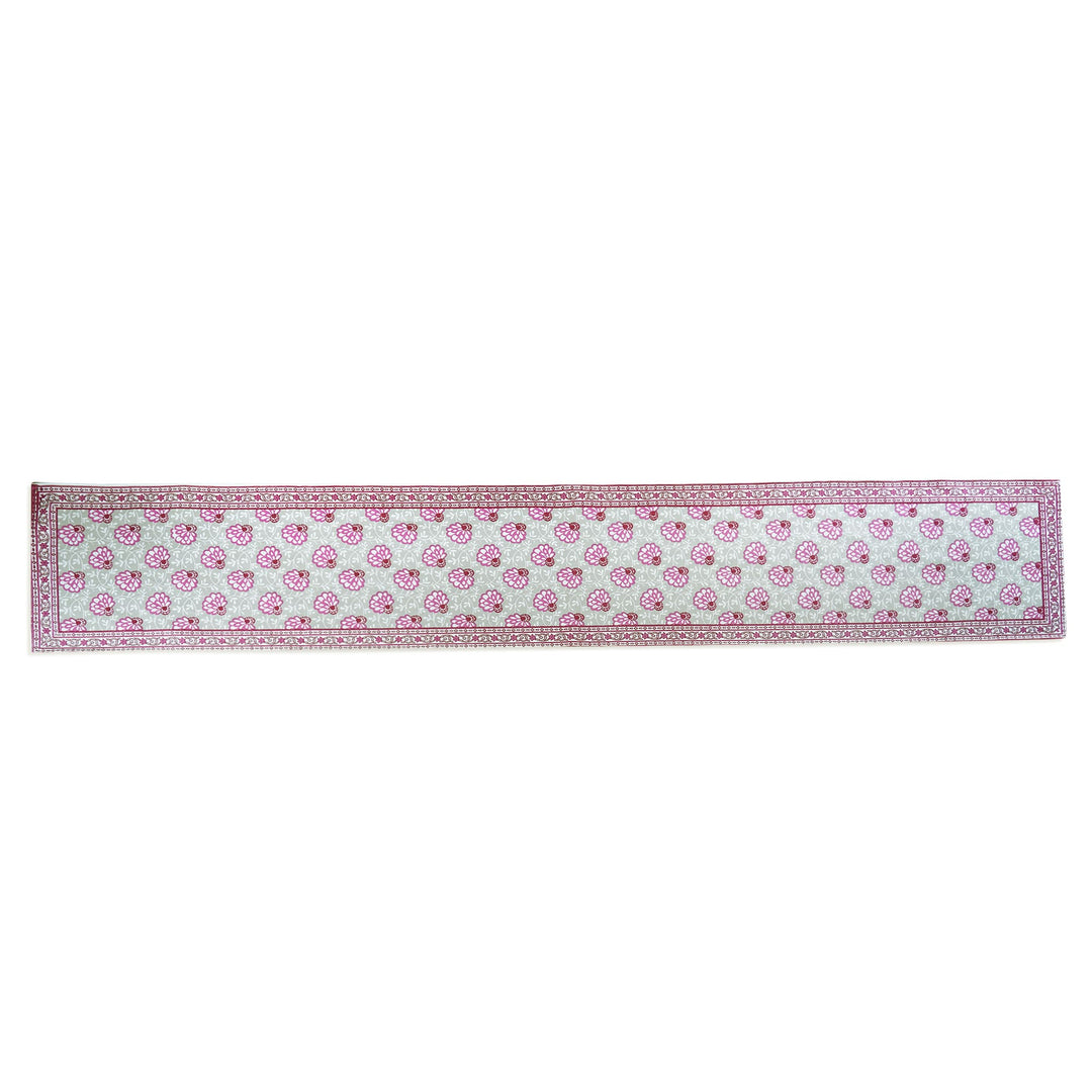 Jaipuri Cotton Table Runner - 8138 - 13 x 72 inches