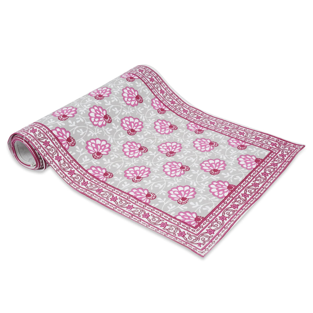 Jaipuri Cotton Table Runner - 8138 - 13 x 72 inches