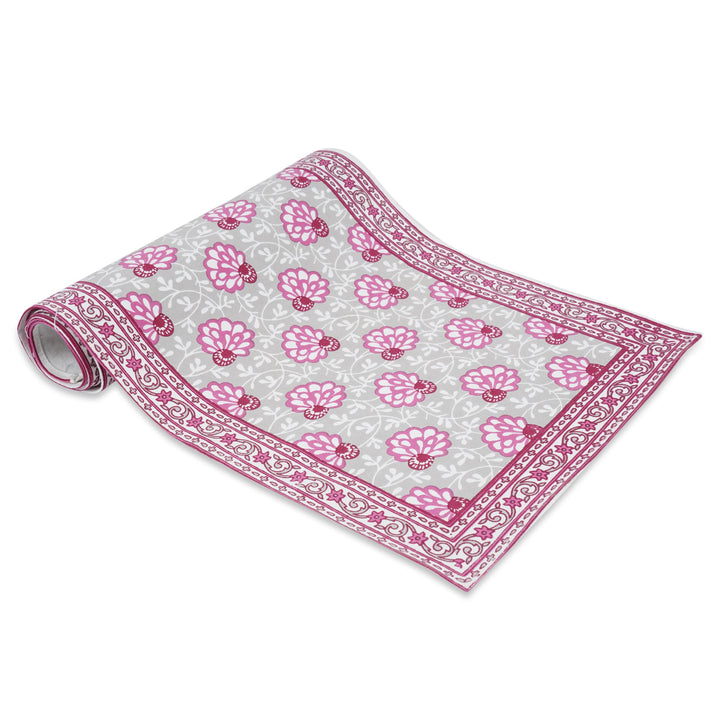 Jaipuri Cotton Table Runner - 8138 - 13 x 72 inches