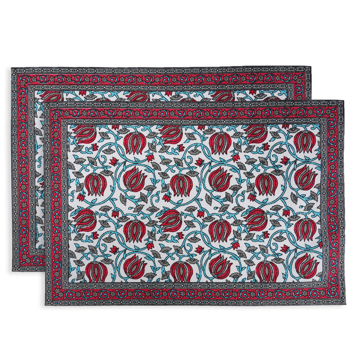 6 Seater Mat & Napkin Set - 8147