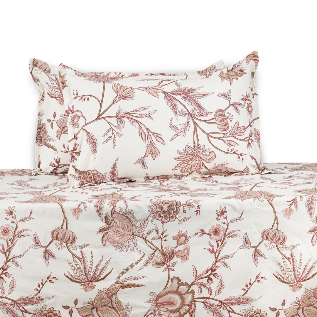 Blossoms Bedsheet Queen Size - Bell flower