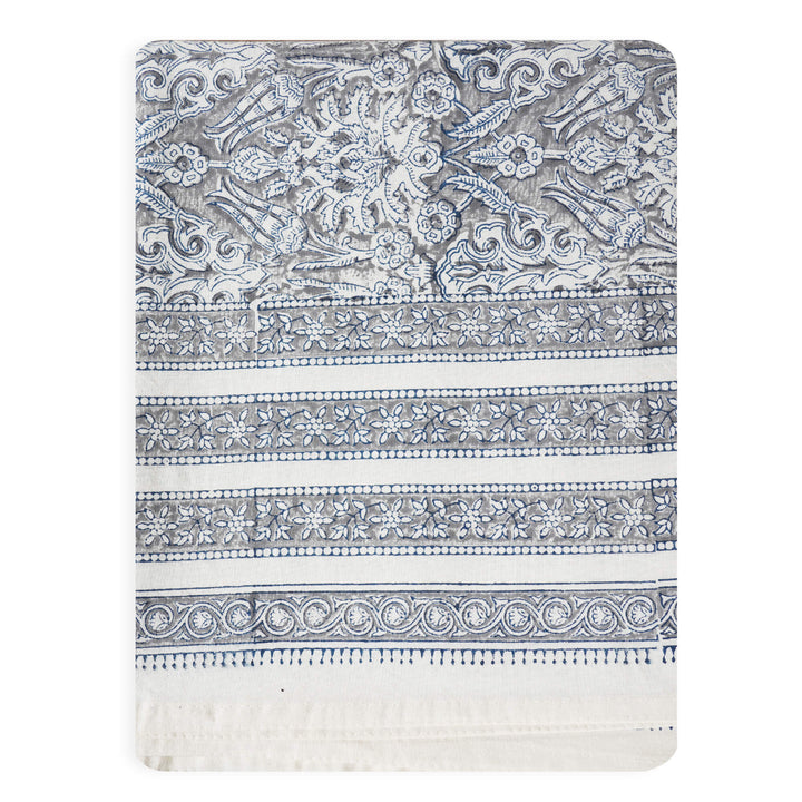 Jaipuri Square Cotton Table Cover - 8173